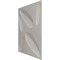 Ekena Millwork 19 5/8in. W x 19 5/8in. H Petal EnduraWall Decorative 3D Wall Panel Covers 2.67 Sq. Ft. WP20X20PLFCP - alternate 3